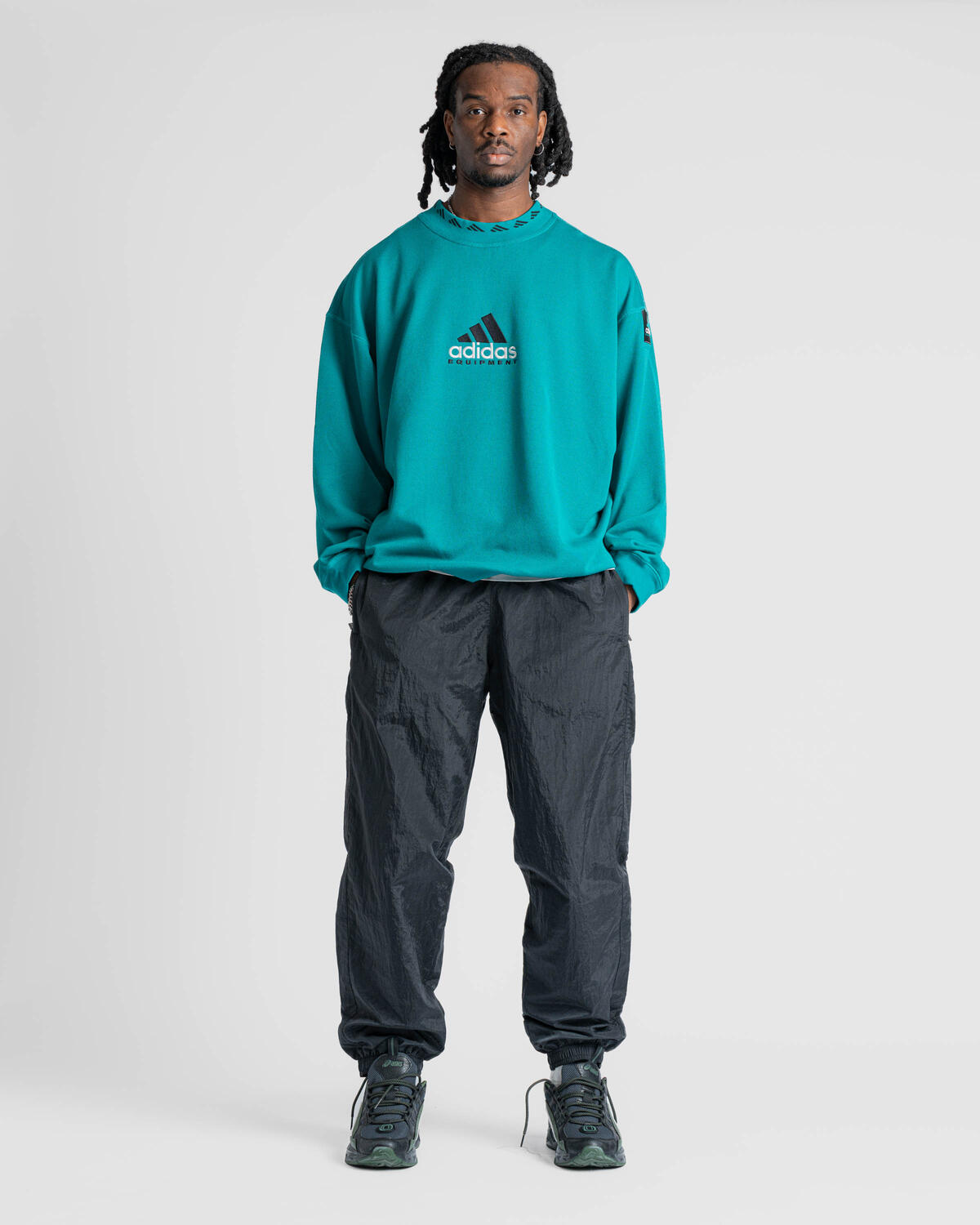 adidas / スウェット/M/コットン/GRN/JN7146 adidas-originals-eqt-reflect-